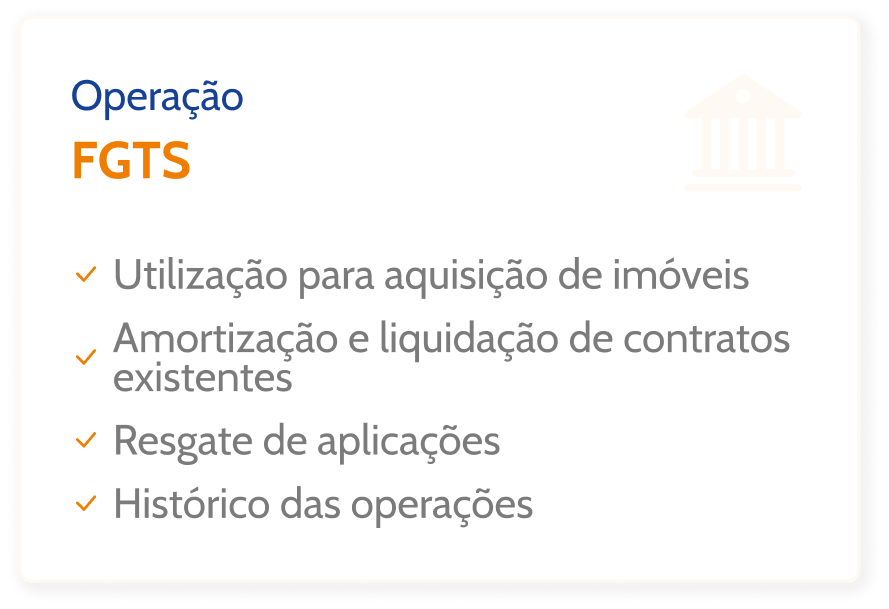 Operação FGTS - Aquisição de imóveis, Amortização